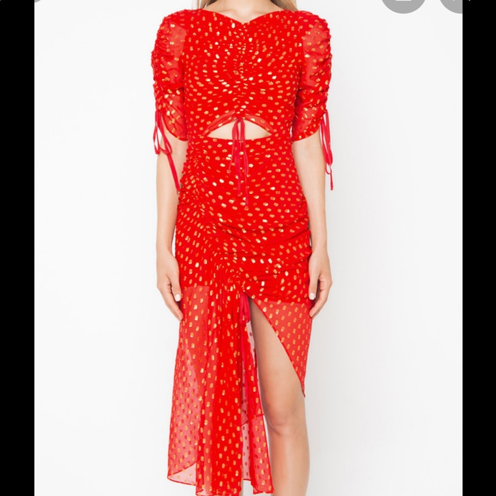 Alice McCall red cocktail dress